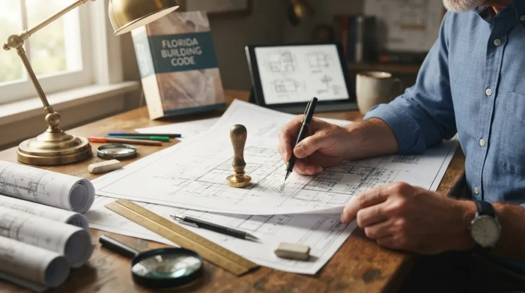 Who Seals Structural Drawings for Florida Permits?