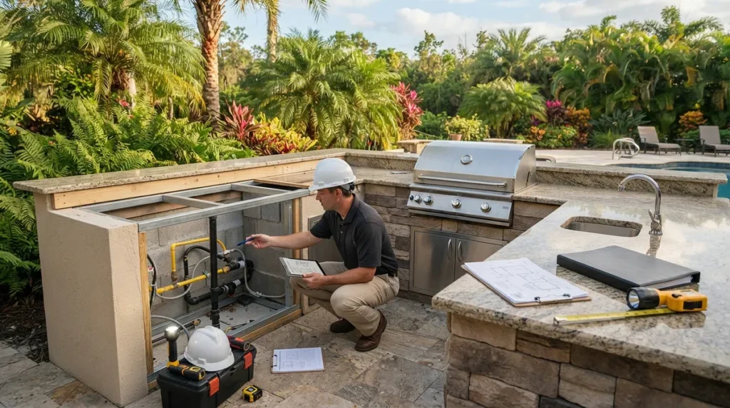How to Legalize an Unpermitted Outdoor Kitchen in FL
