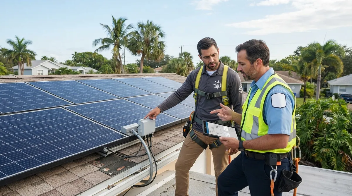 can solar companies legalize unpermitted installs in florida
