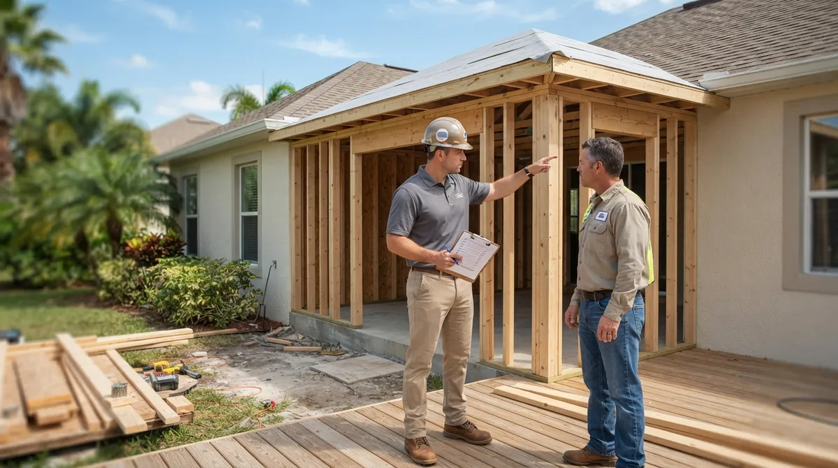 do i have to tear down unpermitted construction in florida