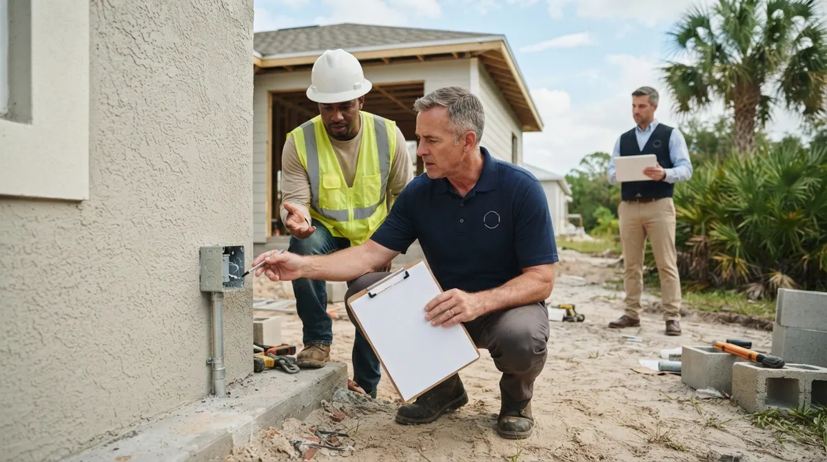 what is an inspector investigation for unpermitted work in florida