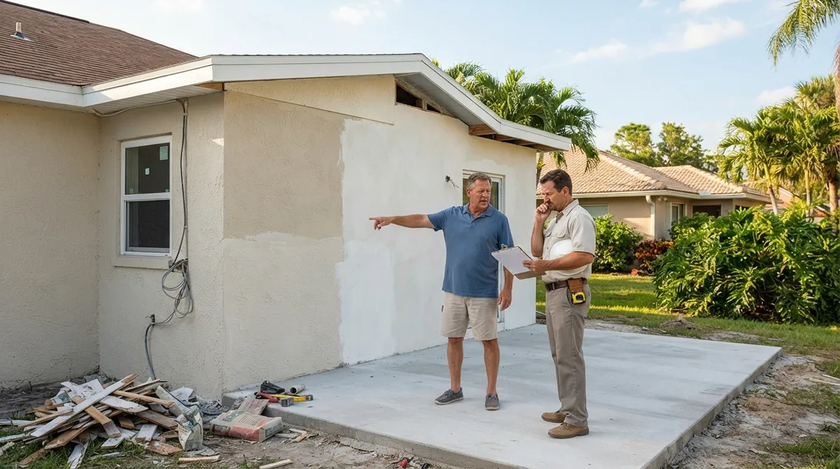 unpermitted construction in florida