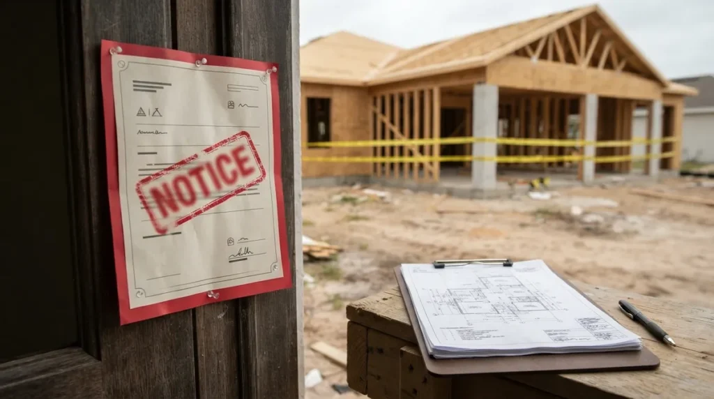 How to Respond to a Florida Unpermitted Work Notice