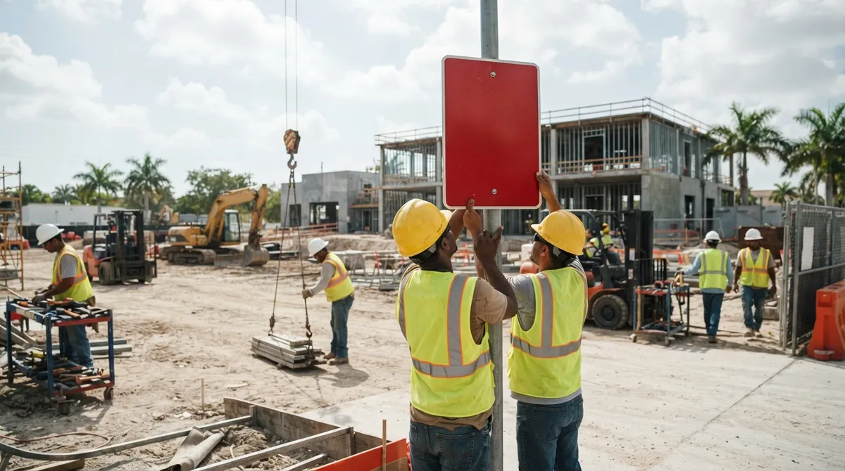 what should i do after a stop work order in broward