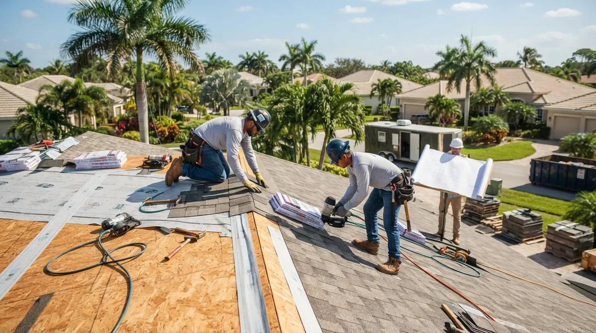 high volume roofing permits palm beach county