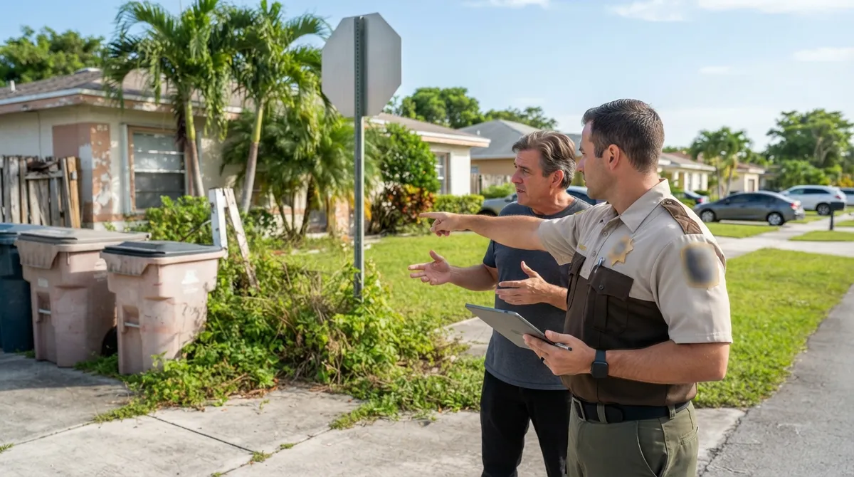 code compliance violation broward county