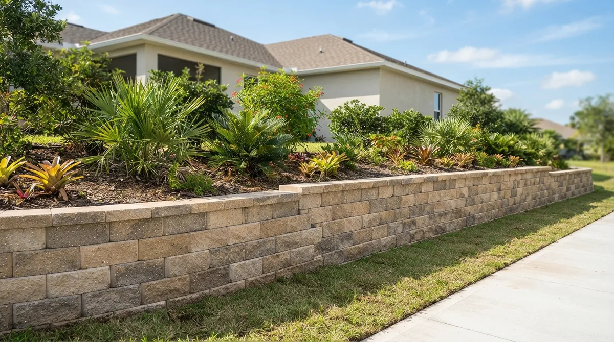 after the fact retaining wall florida