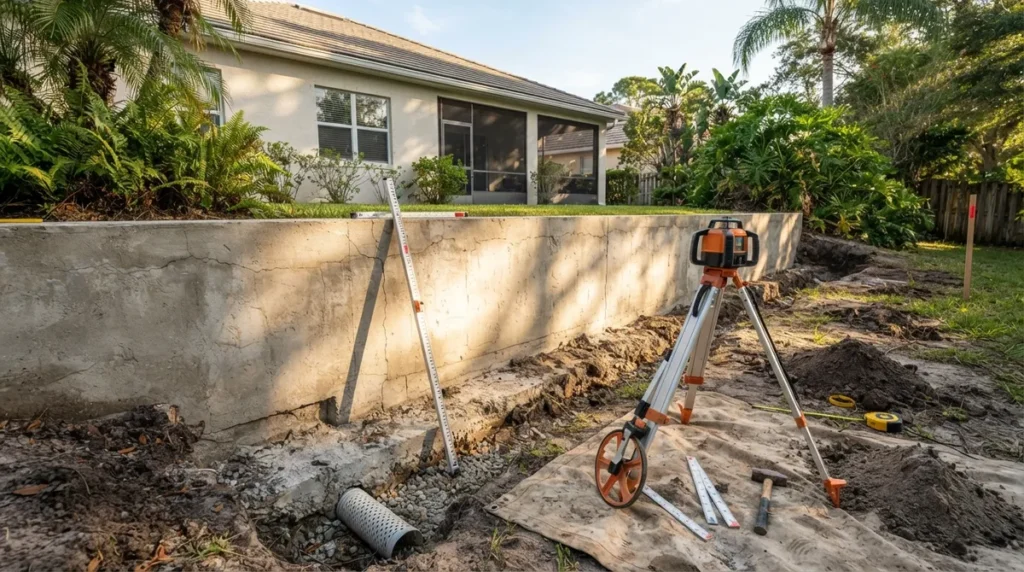 How to Legalize an After-the-Fact Retaining Wall Florida
