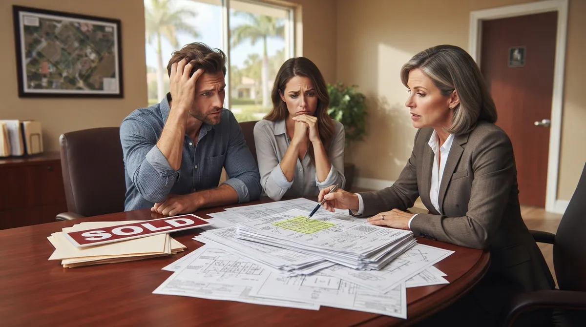 home sale delayed by unpermitted construction florida