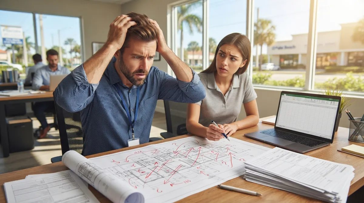who should solar companies hire for permit filing in palm beach