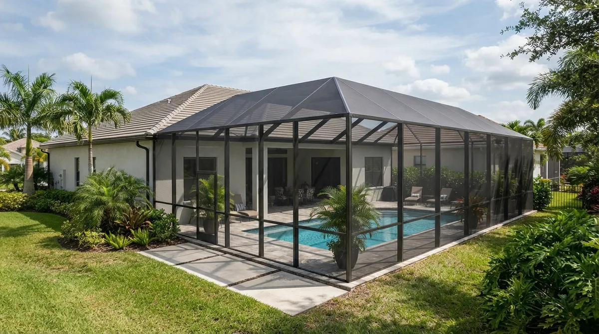 looking for pool cage after the fact permitting florida