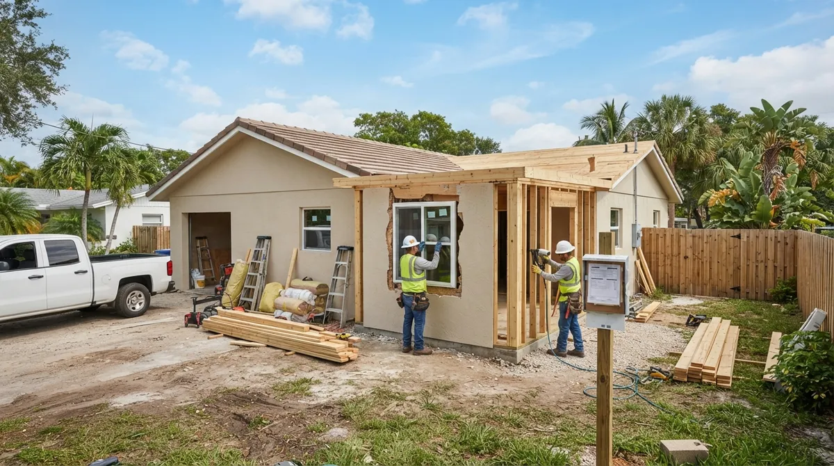 property owner unpermitted work help florida