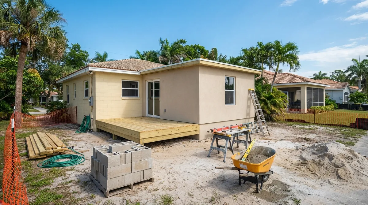 unpermitted building florida