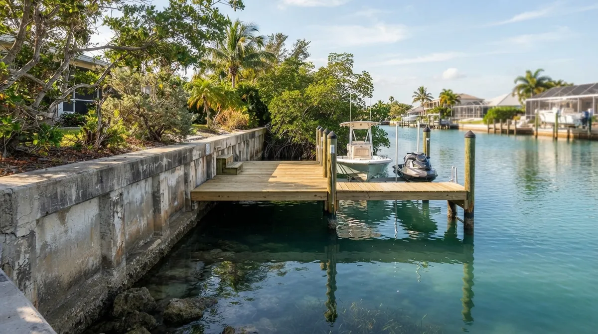 best seawall and dock after the fact help in florida
