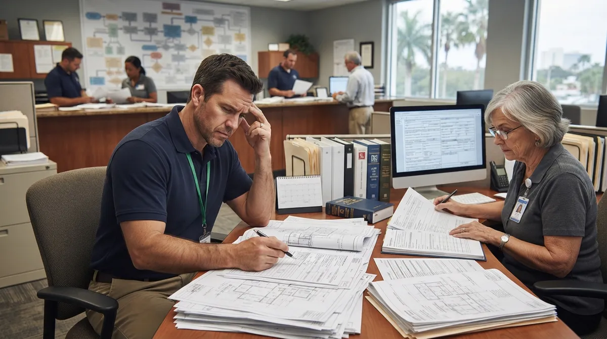 contractor permit filing florida