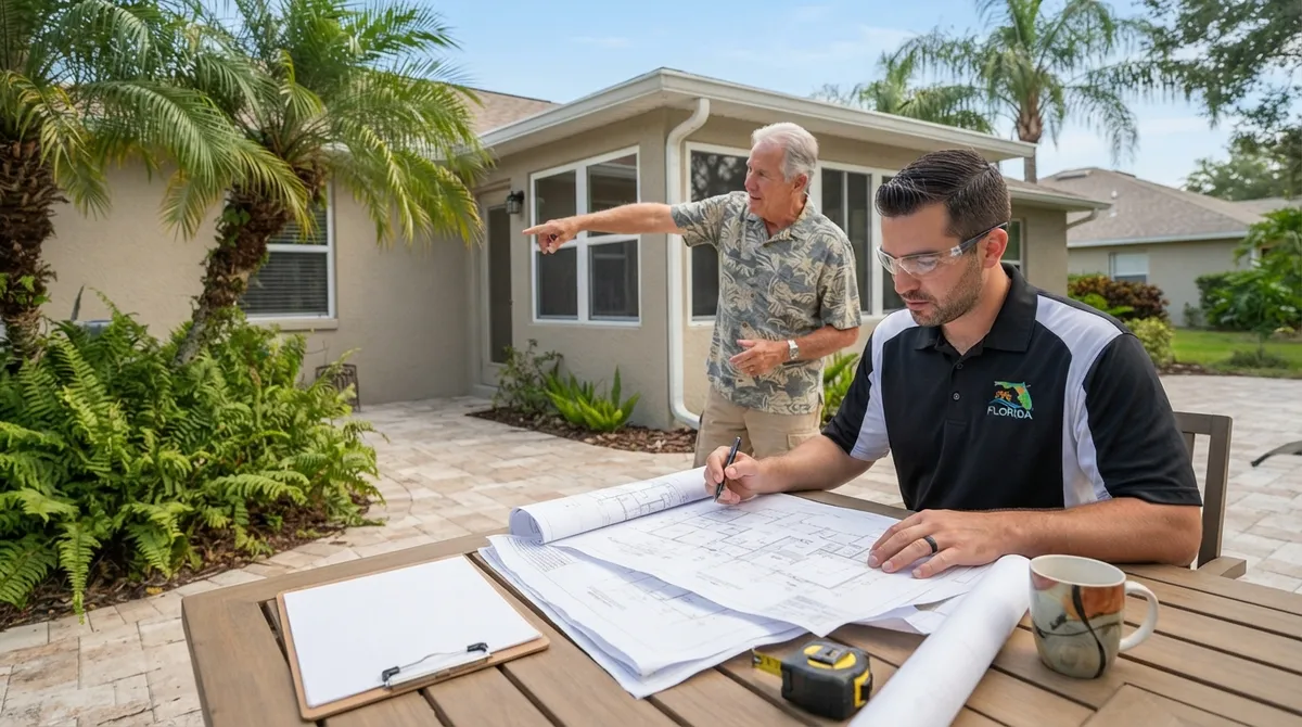 how much does it cost to legalize an unpermitted addition in florida
