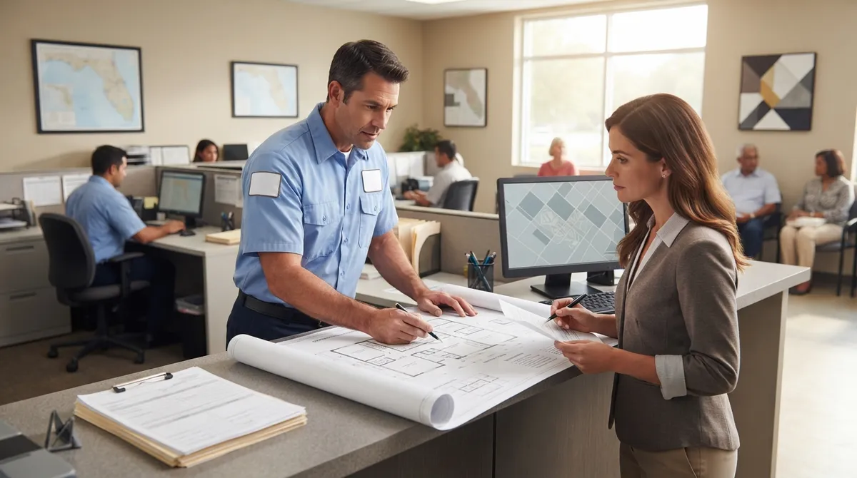 florida building department unpermitted work