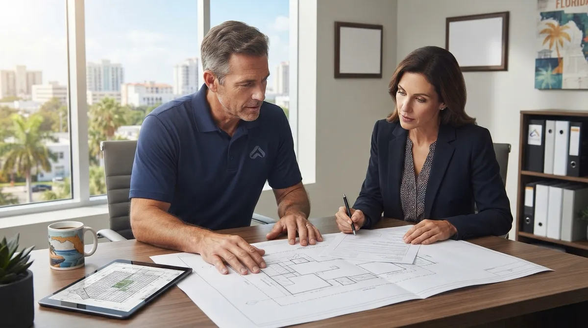 how do i get a letter of compliance for unpermitted work in florida