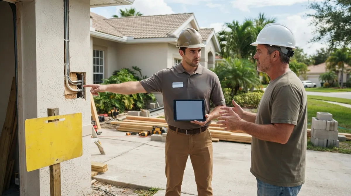 what fines apply for unpermitted construction in florida