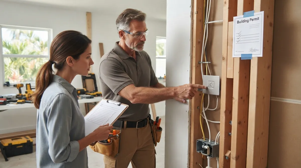 can a heloc be approved with unpermitted work in florida