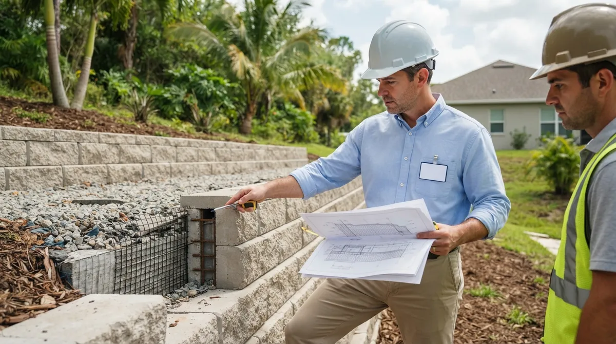 who should i hire for retaining wall after the fact florida