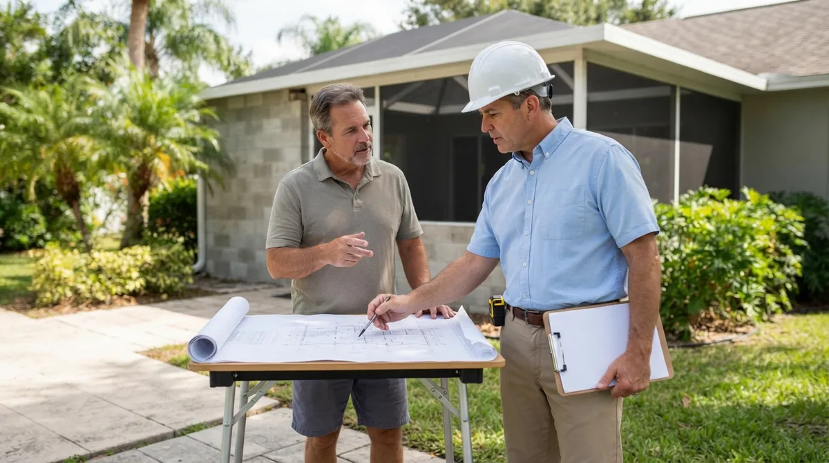 looking for engineer to verify unpermitted structure in florida