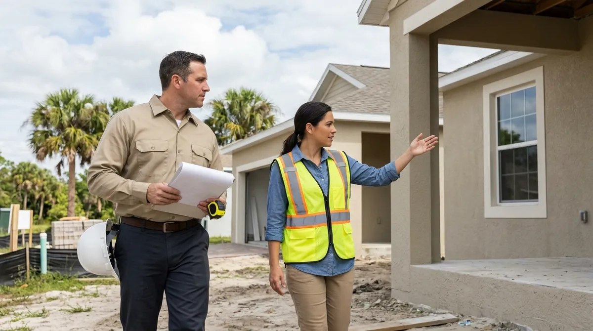 building inspector investigation unpermitted work florida