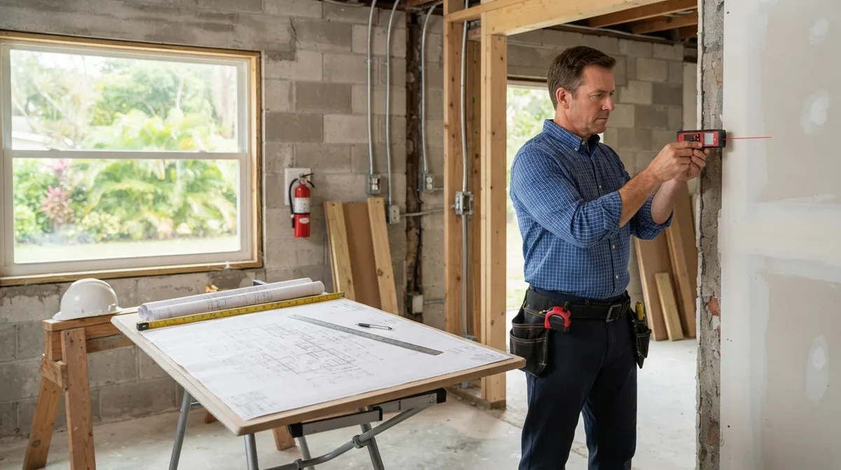 who drafts as built plans for after the fact permits in florida