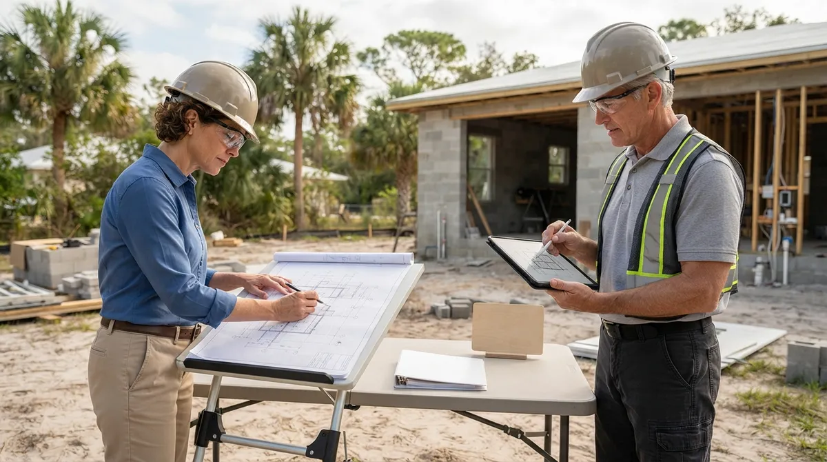 who drafts as built plans for after the fact permits in florida