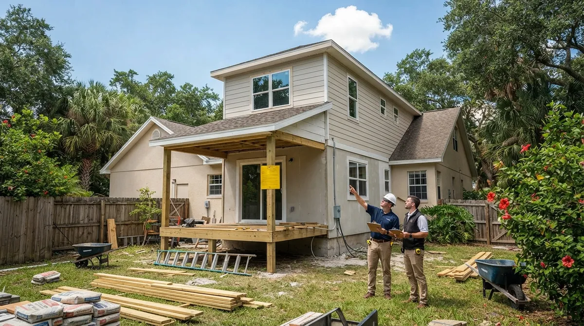 addition without a permit florida