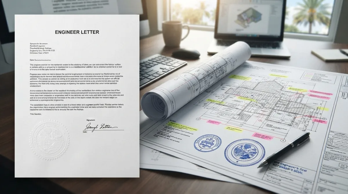 engineer letter for permit orlando
