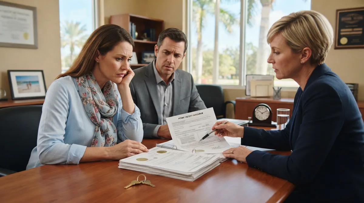 closing delayed by after the fact permit florida