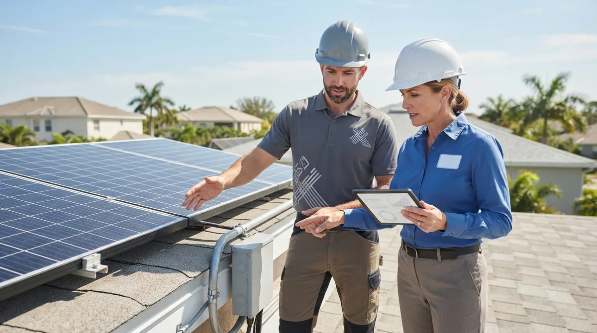who should a solar company hire for unpermitted installs in florida