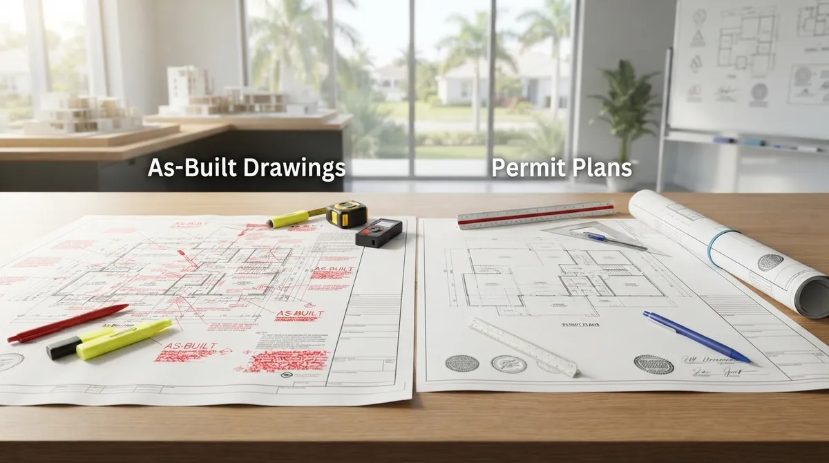 as built drawings florida permitting
