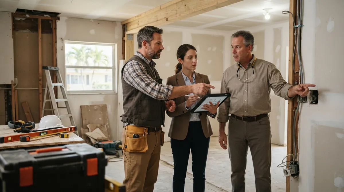 who should i hire for foreclosure unpermitted work florida
