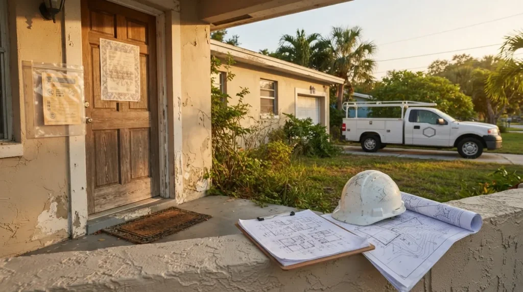 Who to Hire for Unpermitted Work on a Florida Foreclosure