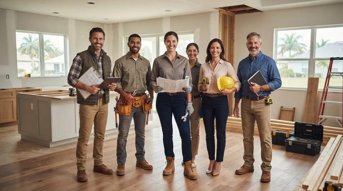 who should investors hire for unpermitted flip fixes in florida