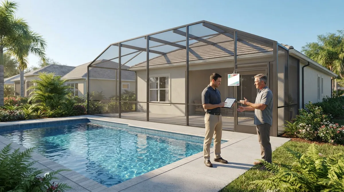 after the fact pool cage florida