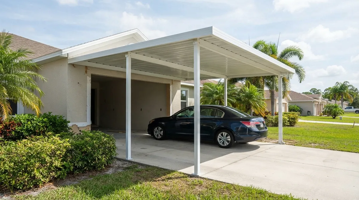 after the fact carport florida