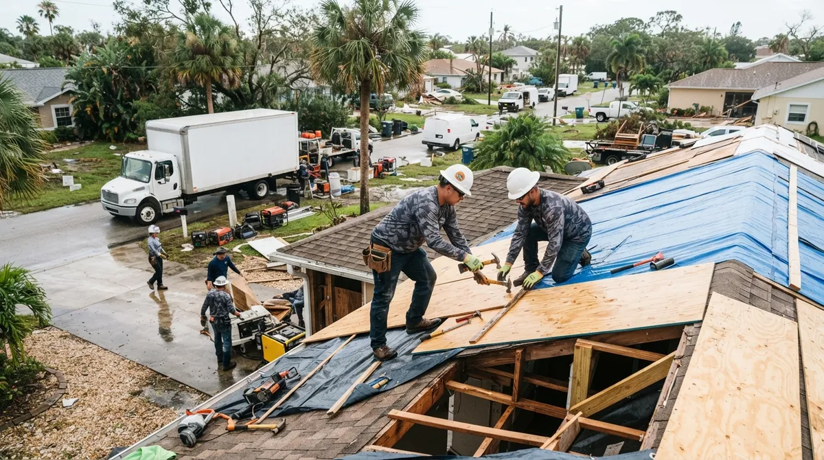 how do restoration companies get emergency permits in florida