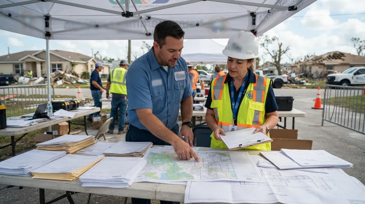 how do restoration companies get emergency permits in florida