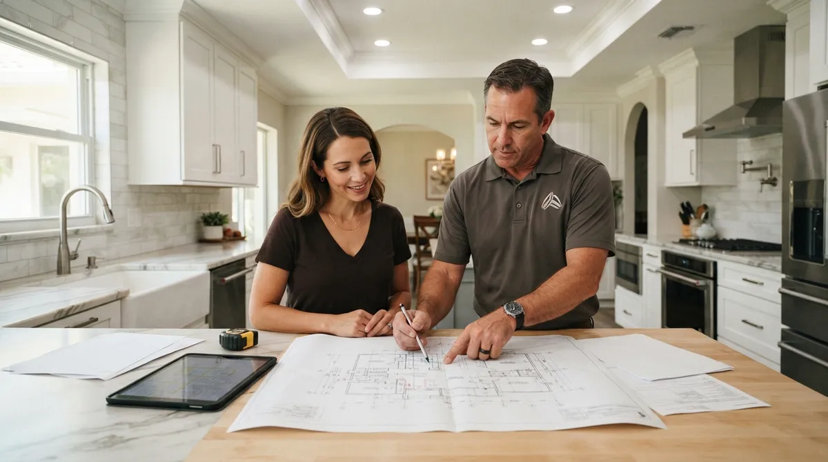 how do i legalize an unpermitted kitchen remodel in florida