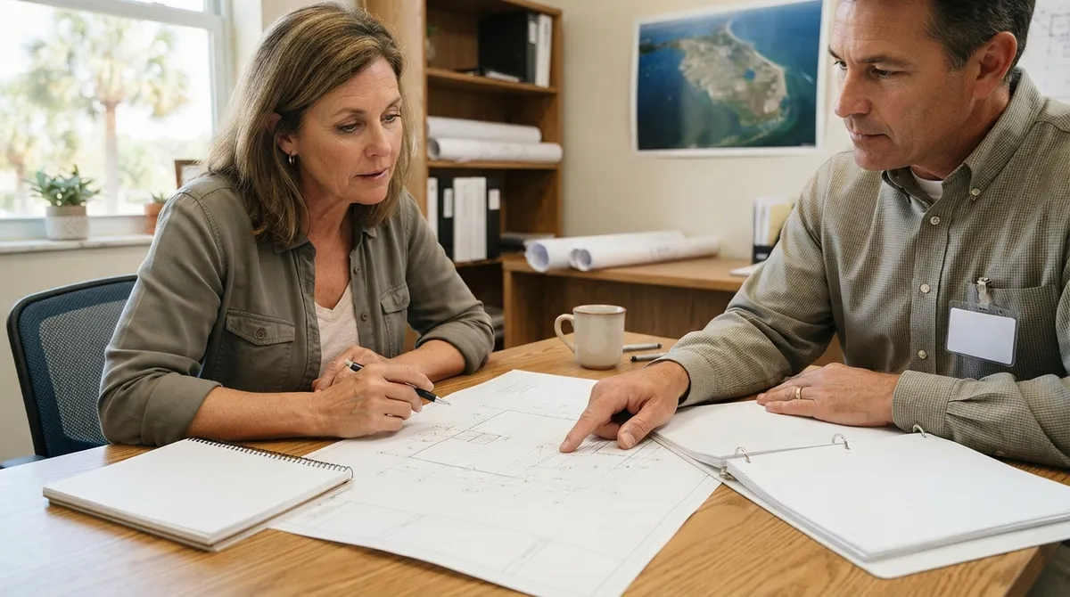 self report unpermitted work florida