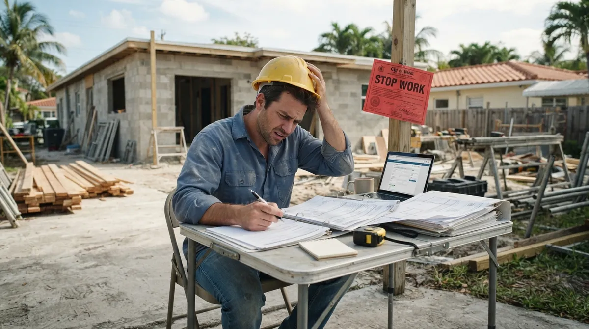 best permit rescue service for stop work orders in miami
