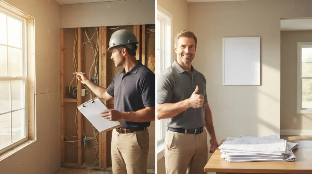 What to Do When a Home Inspection Finds Unpermitted Work?