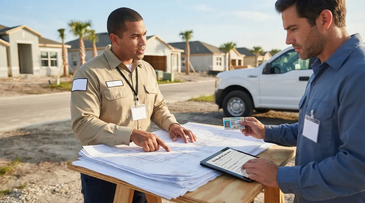 can i pull permits in another county with my florida license