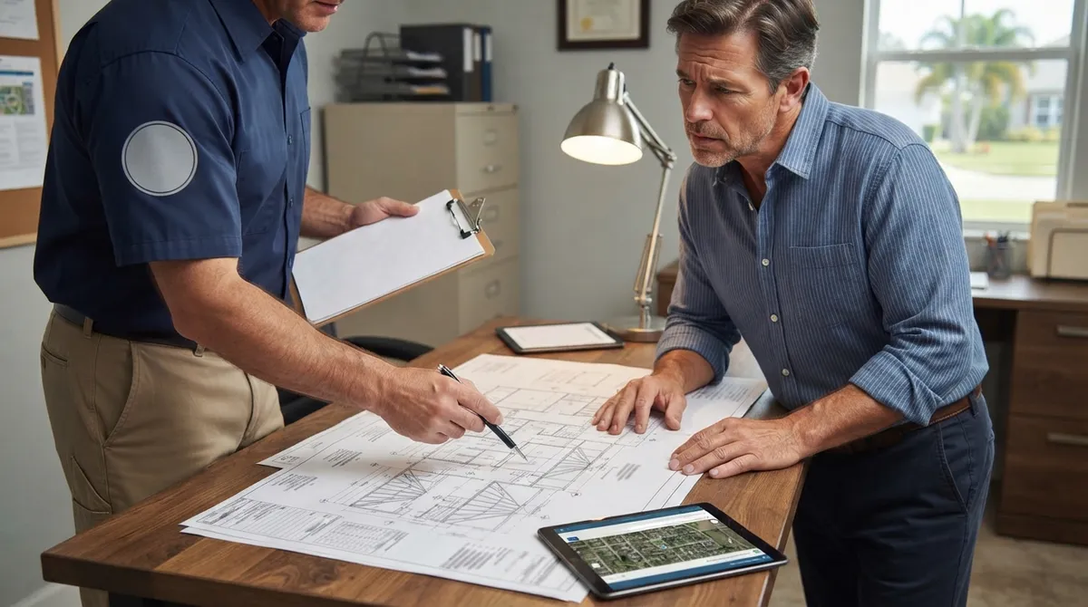 looking for home inspection unpermitted work resolution florida