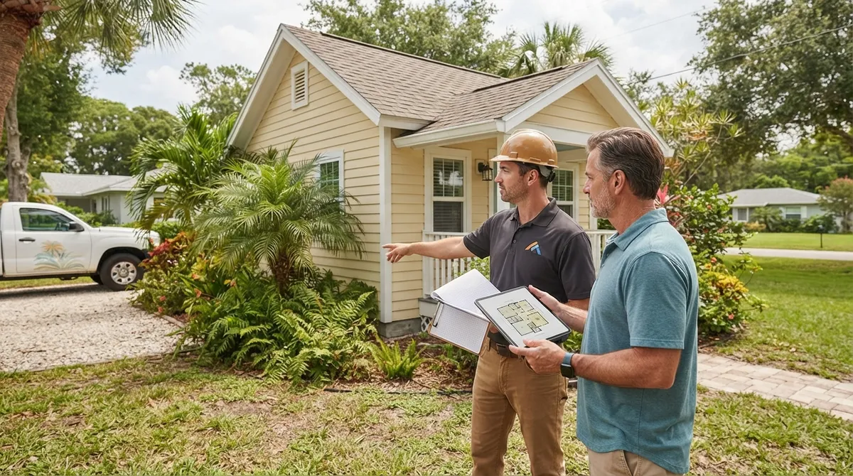 how do i legalize an unpermitted guest house in florida