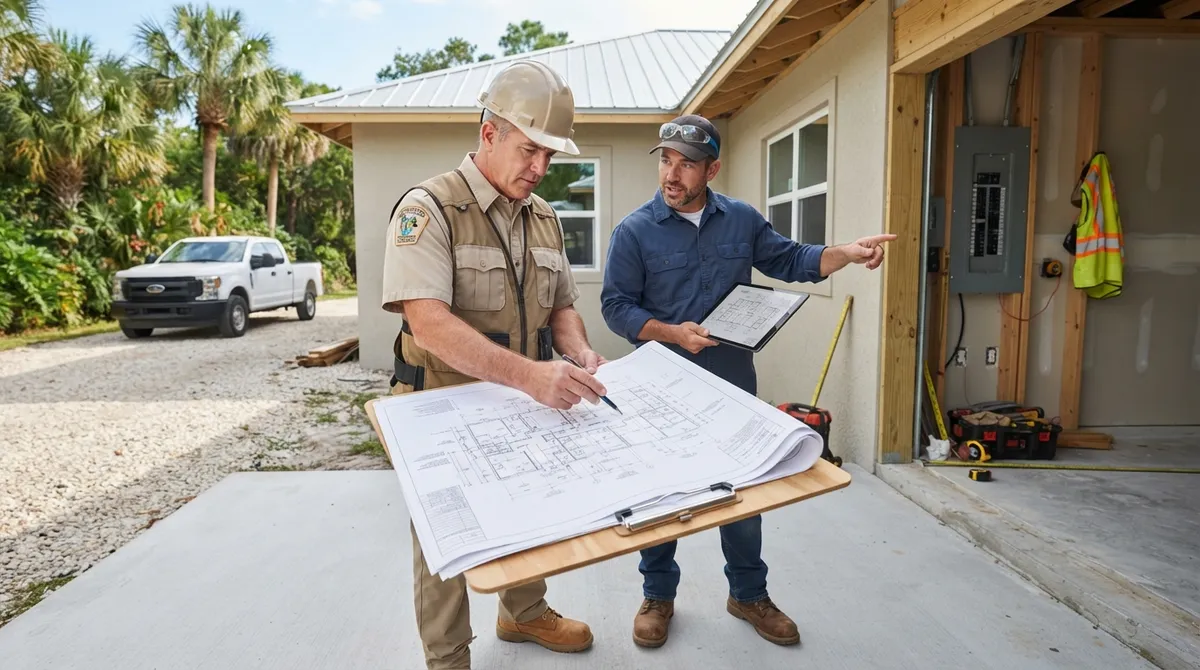 bring unpermitted construction up to code florida