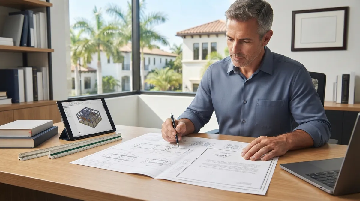 engineer letter for unpermitted work florida